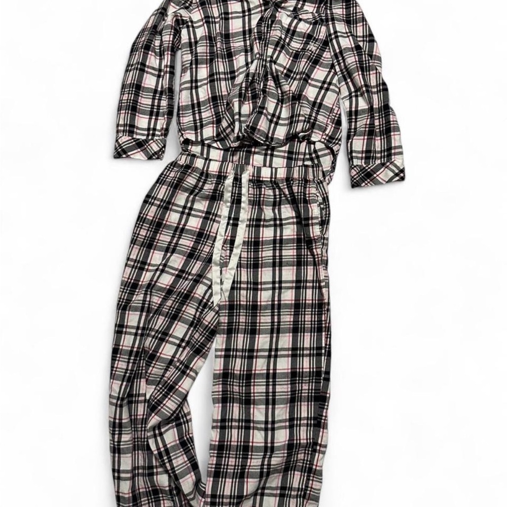Victoria Secret Plaid Two-Piece Set